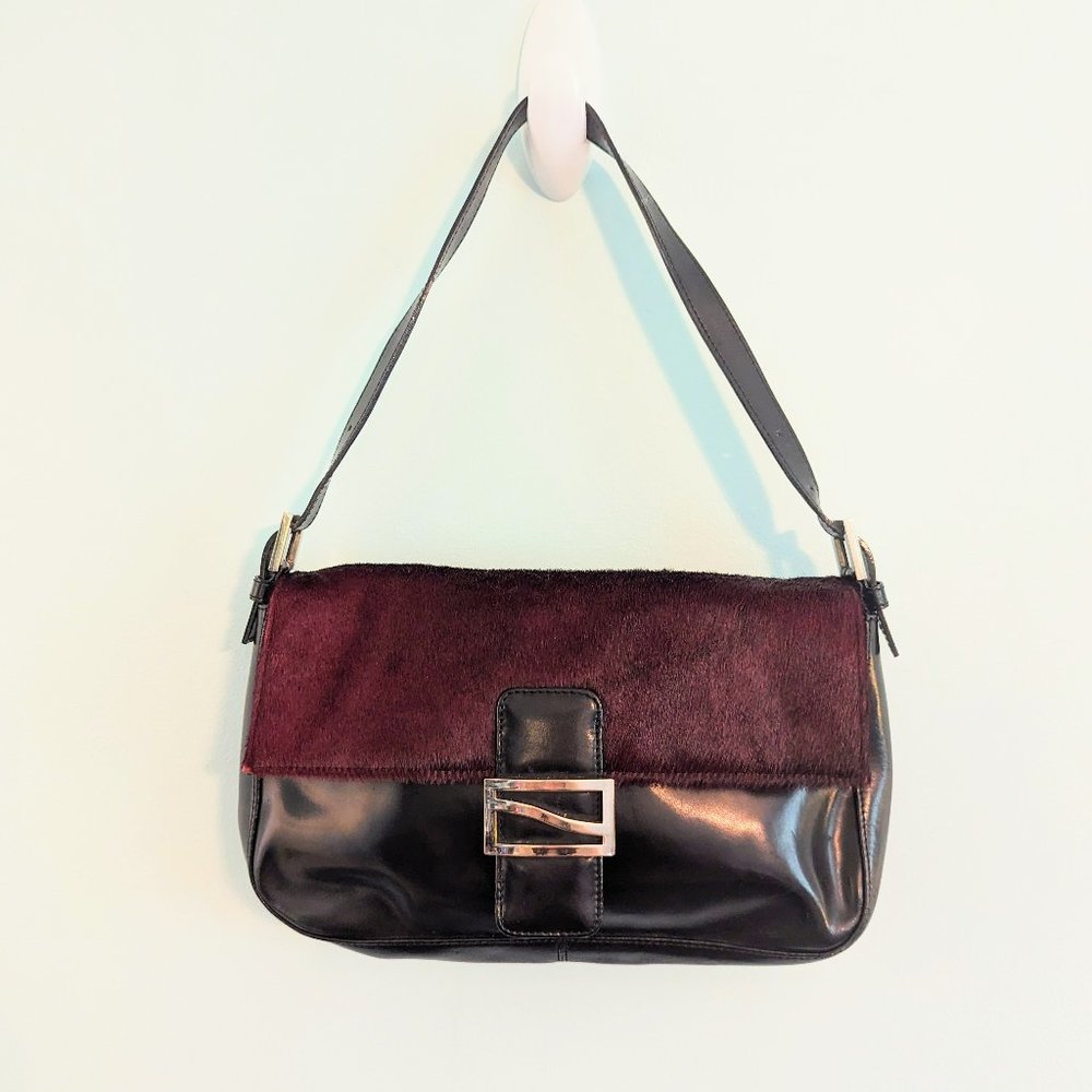 Stunning Vintage Danier Leather Y2K Purse Mini Bag/Shoulder bag